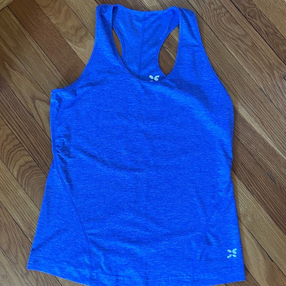 Purple Racer back tank. Medium. City Sports. - Picture 1 of 7
